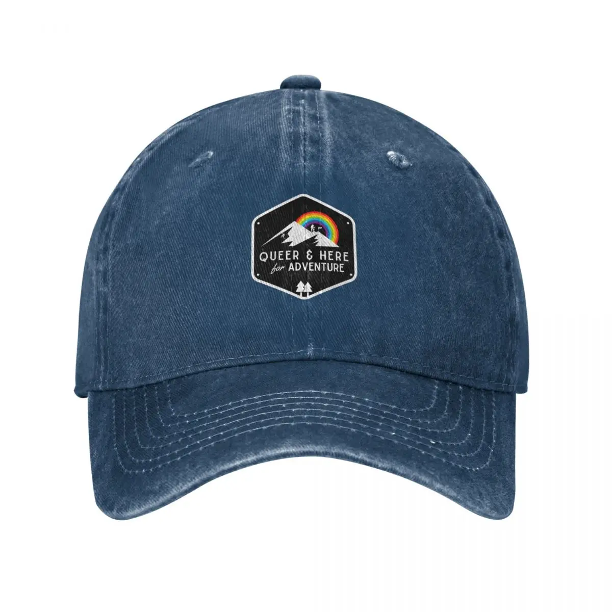 Outdoor Adventure Outlet - หมวกเบสบอล Queer & Here for Adventure