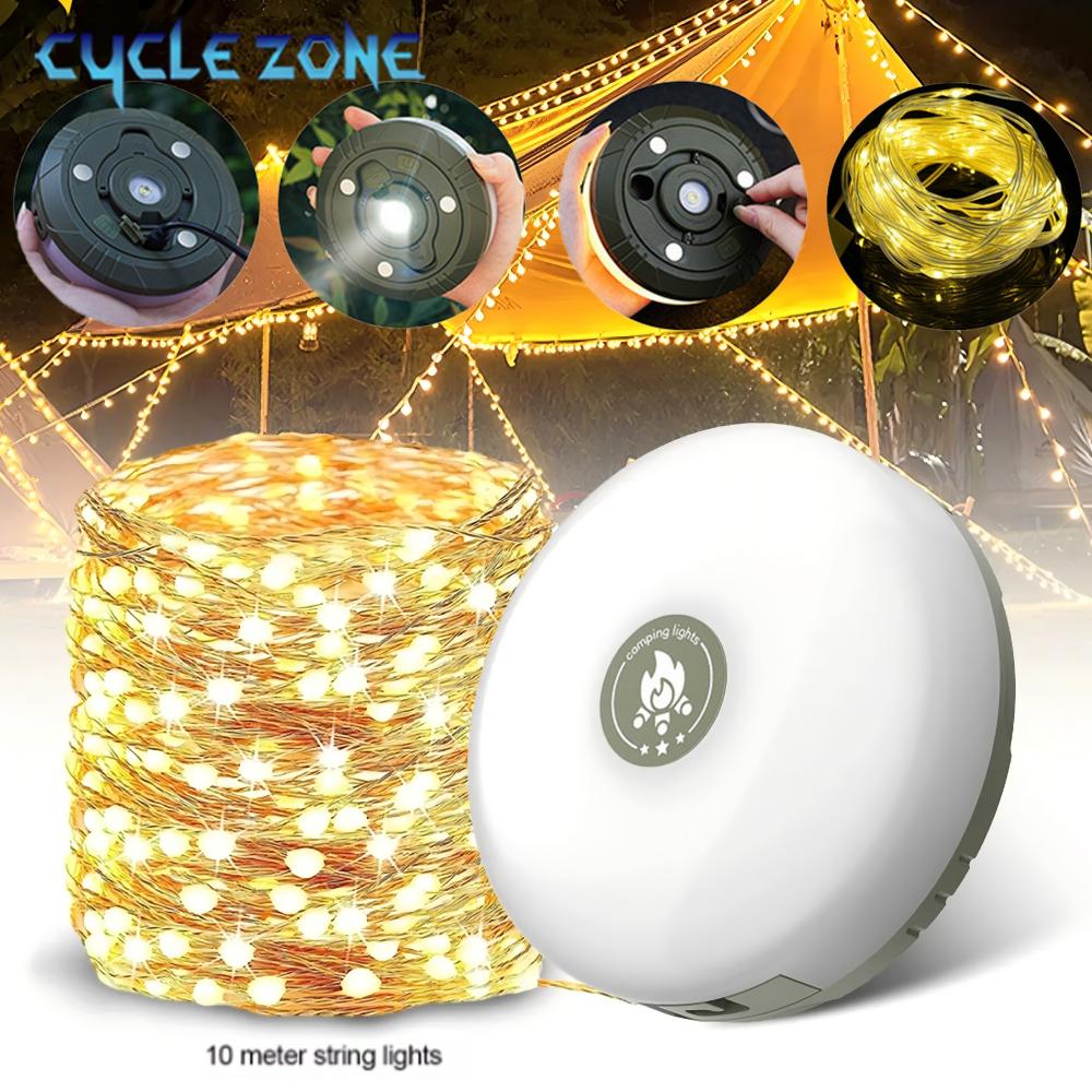 Outdoor Adventure Zone - LED Camping โคมไฟ Reel Strip Light