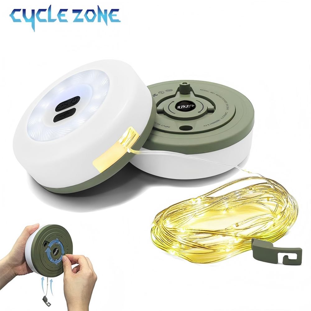 Outdoor Adventure Zone - ไฟประดับตกแต่งงานแต่งงานคริสต์มาส 10 เมตร ไฟ LED สีขาวอบอุ่น