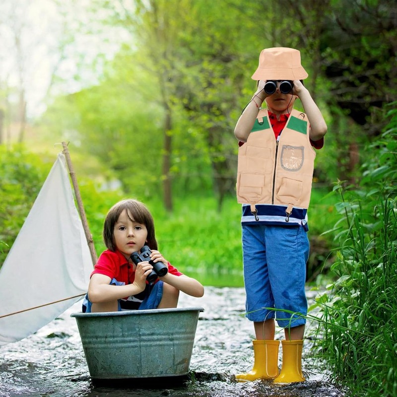 ชุดซาฟารีพร้อมเสื้อกั๊กและหมวก - Outdoor Adventure Game บทวิจารณ์และราคา