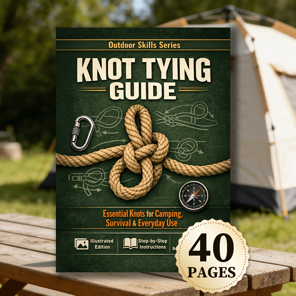 คู่มือการผูกปมสำหรับการตั้งแคม - Outdoor Adventure Guide บทวิจารณ์และราคา