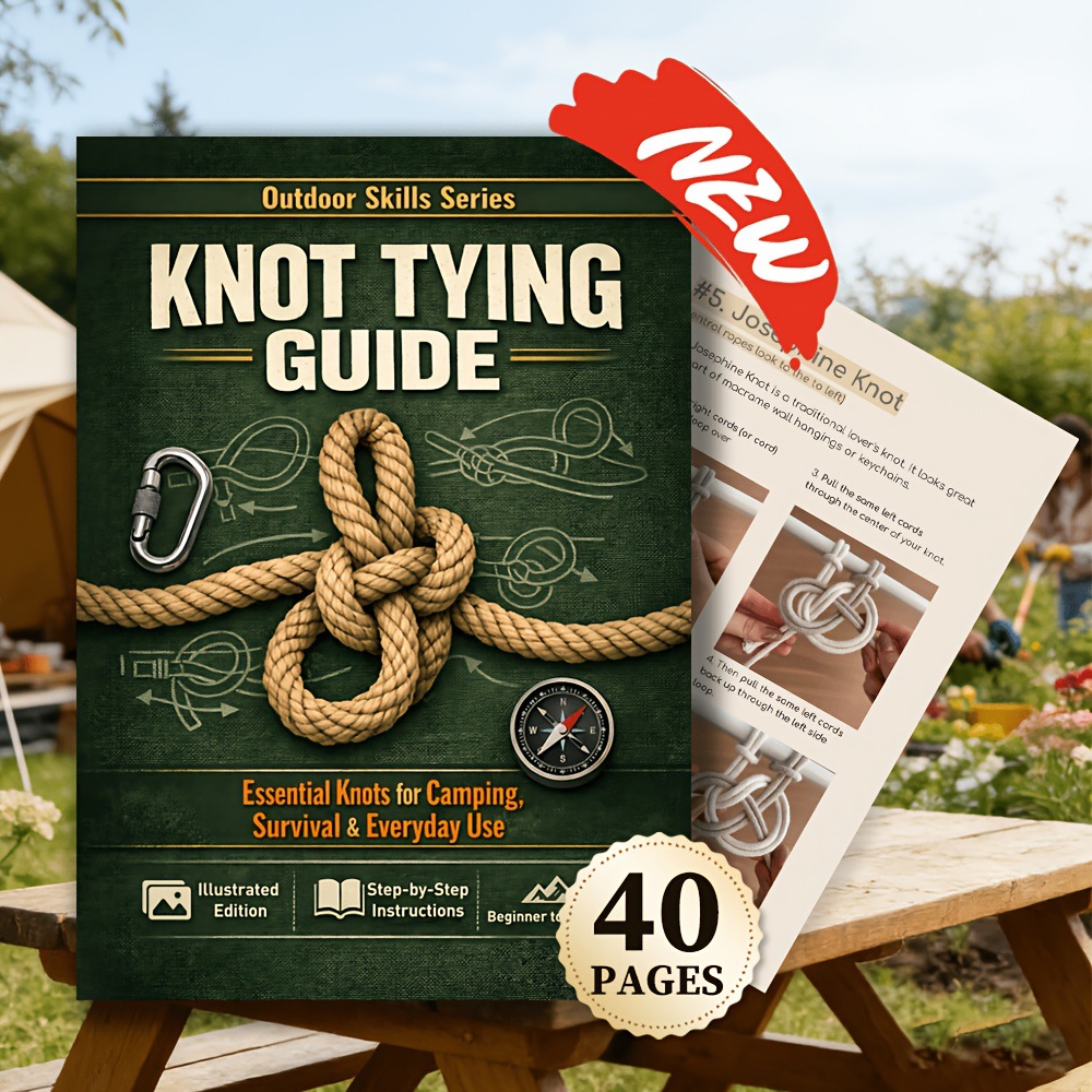 คู่มือการผูกปมสำหรับการตั้งแคม - Outdoor Adventure Guide บทวิจารณ์และราคา
