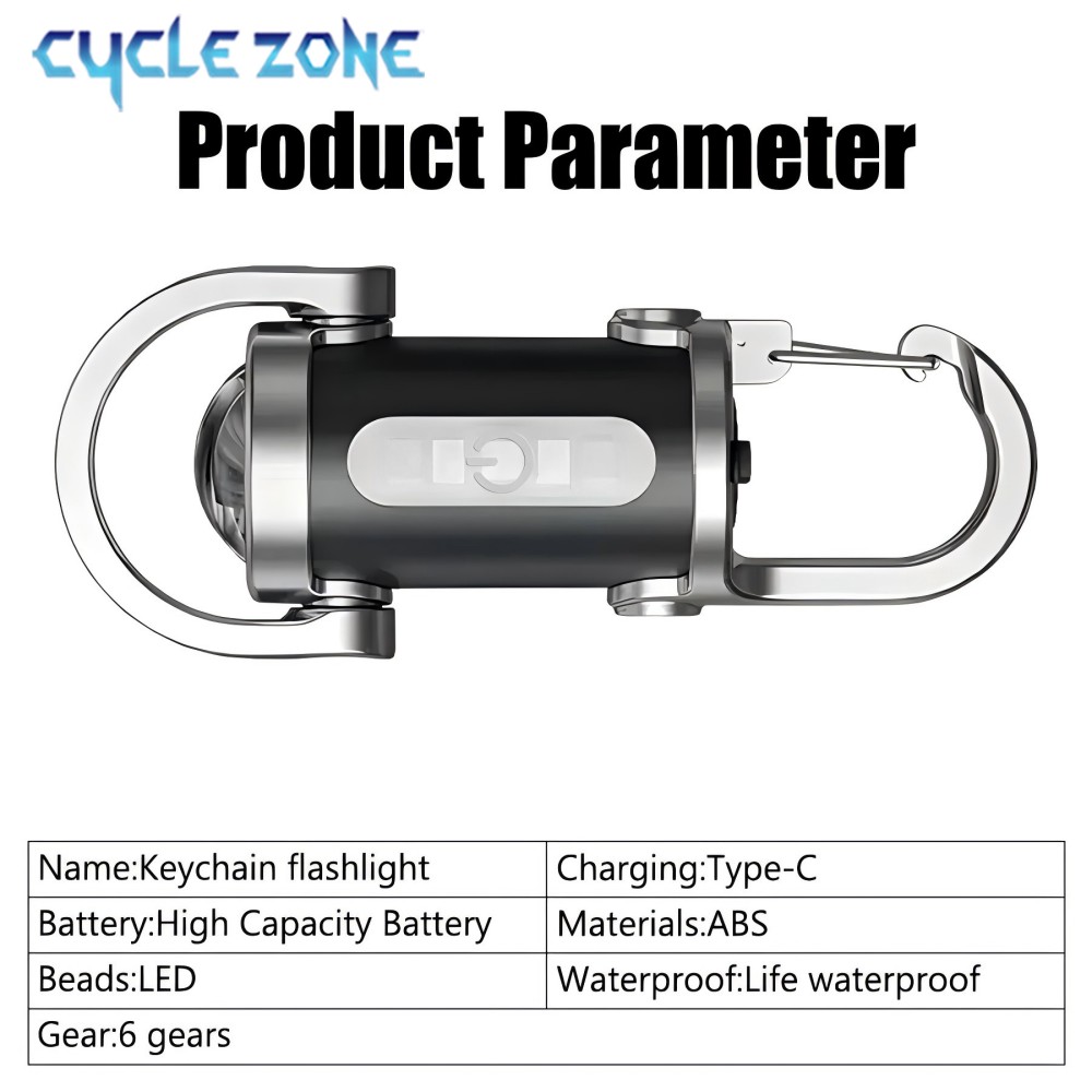 MINI LED พวงกุญแจแสงมัลติฟังก์ - Outdoor Adventure Zone บทวิจารณ์และราคา