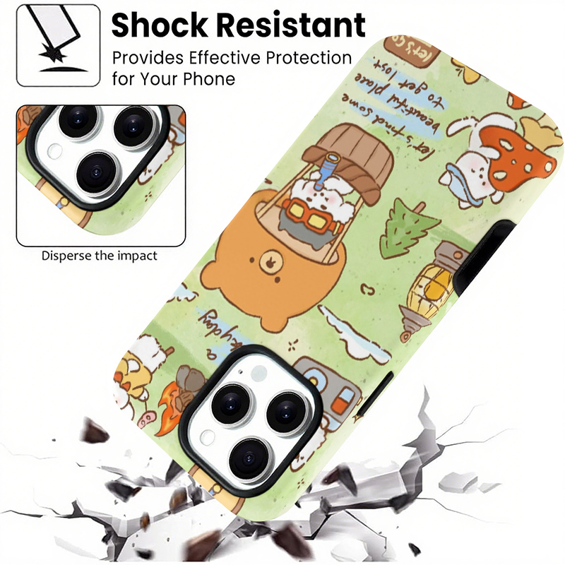 เคสโทรศัพท์ลายการ์ตูนสัตว์น่าร - Outdoor Adventure Series บทวิจารณ์และราคา