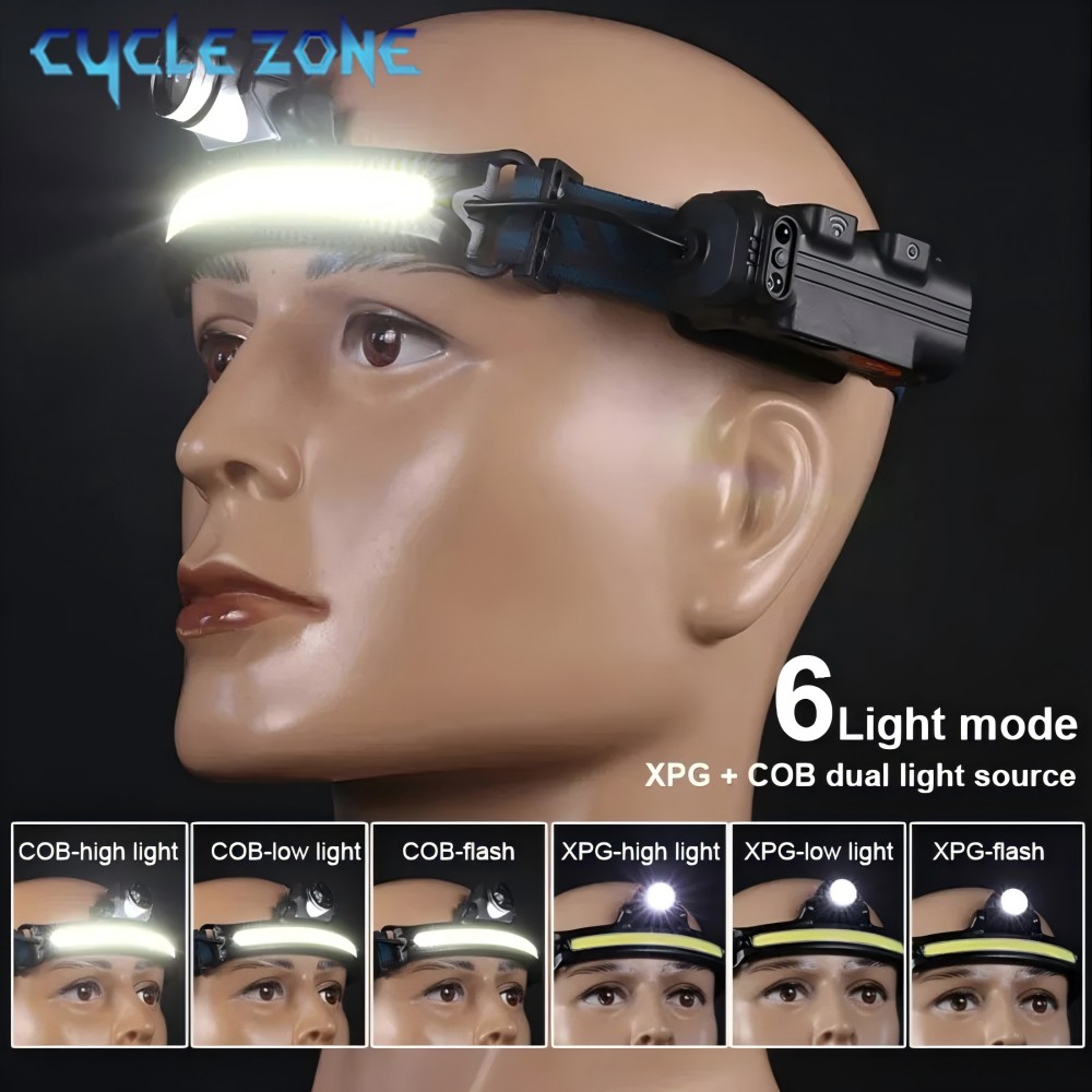 ไฟหน้าเซนเซอร์ LED ที่มีประสิท - Outdoor Adventure Zone บทวิจารณ์และราคา