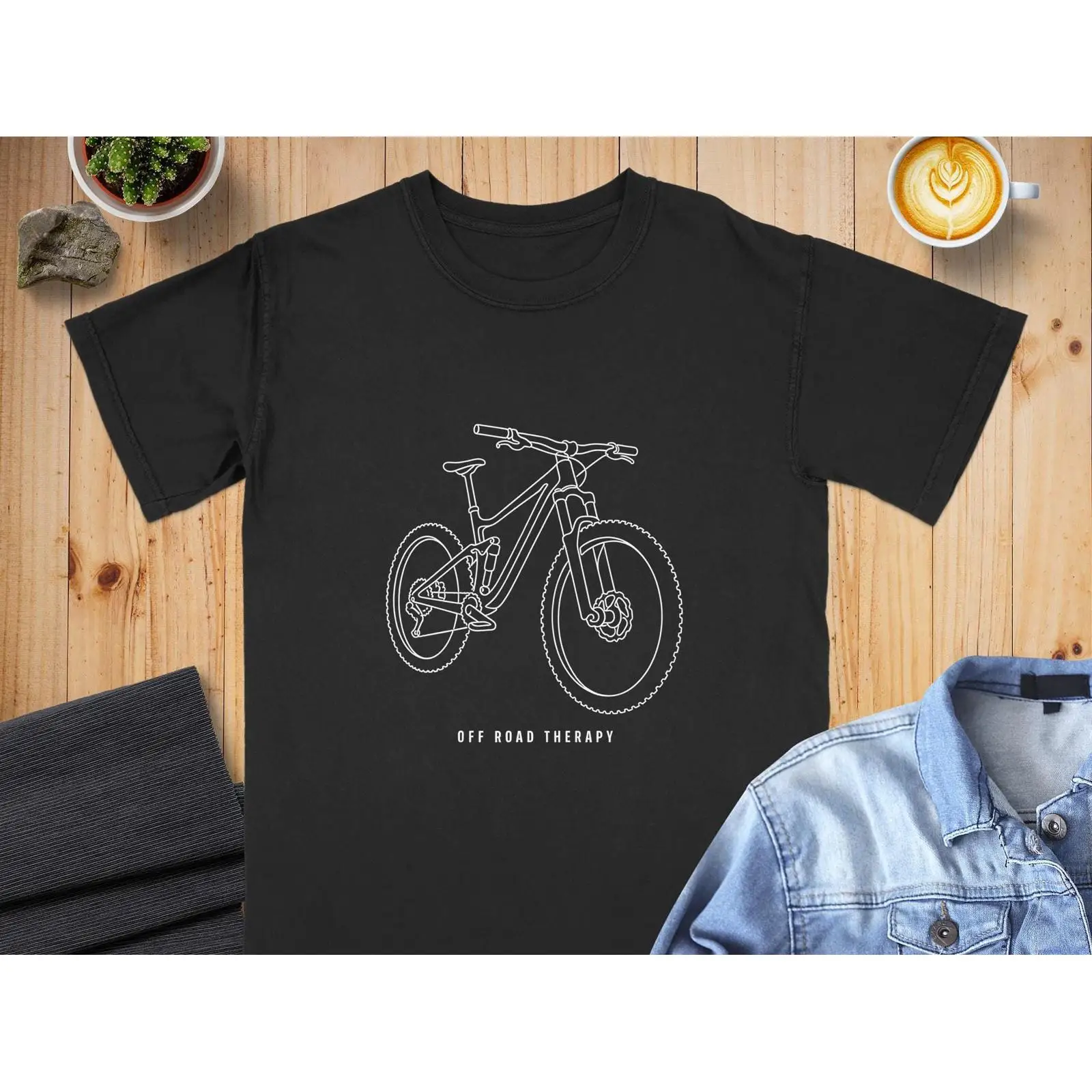 เสื้อยืดจักรยานเสือภูเขา สำหรั - Outdoor Adventure Therapy บทวิจารณ์และราคา