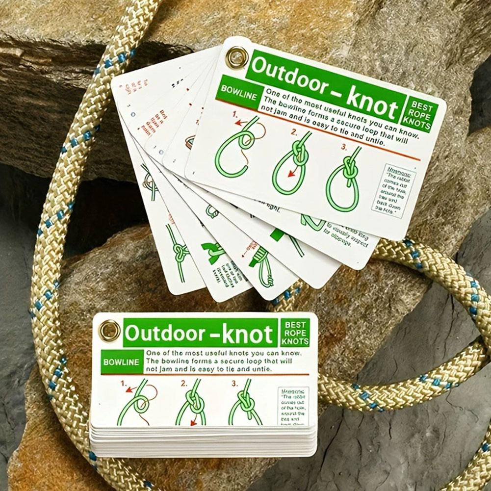 คู่มือการผูกปมกลางแจ้งแบบพกพา  - Outdoor Adventure Guide บทวิจารณ์และราคา