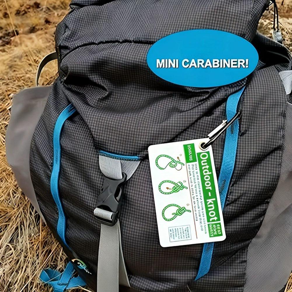 คู่มือการผูกปมกลางแจ้งแบบพกพา  - Outdoor Adventure Guide บทวิจารณ์และราคา