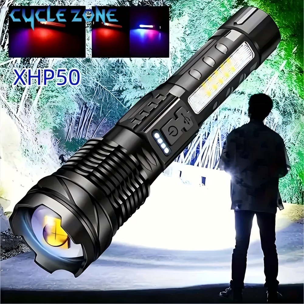 ไฟฉาย XHP50 ไฟฉายซูมได้ ไฟฉายม - Outdoor Adventure Zone บทวิจารณ์และราคา