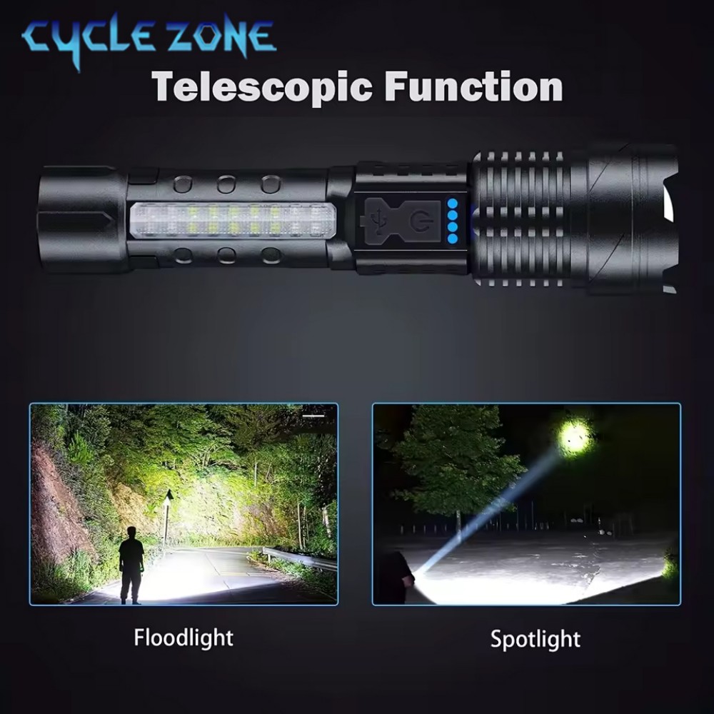 ไฟฉาย XHP50 ไฟฉายซูมได้ ไฟฉายม - Outdoor Adventure Zone บทวิจารณ์และราคา