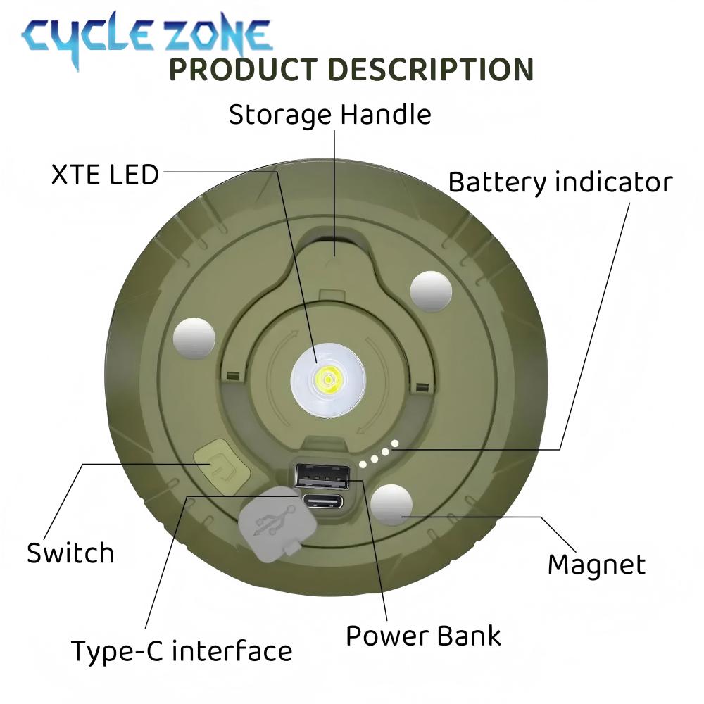 LED Camping โคมไฟ Reel Strip L - Outdoor Adventure Zone บทวิจารณ์และราคา