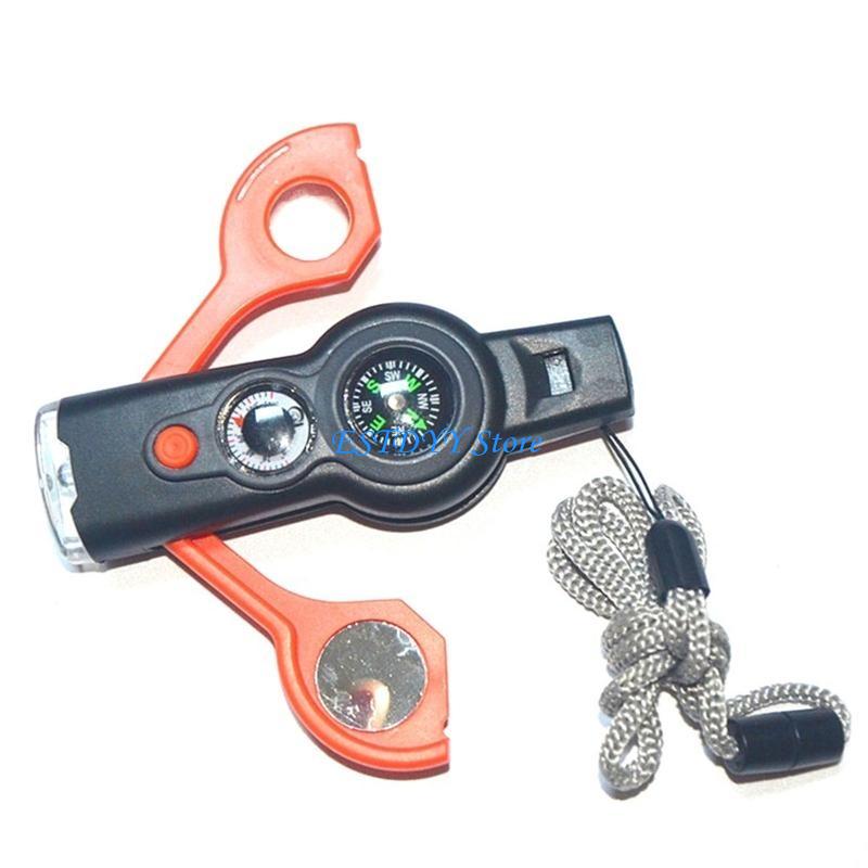 G6DE 7 in 1 Survival Safety นก - Outdoor Adventure Guide บทวิจารณ์และราคา