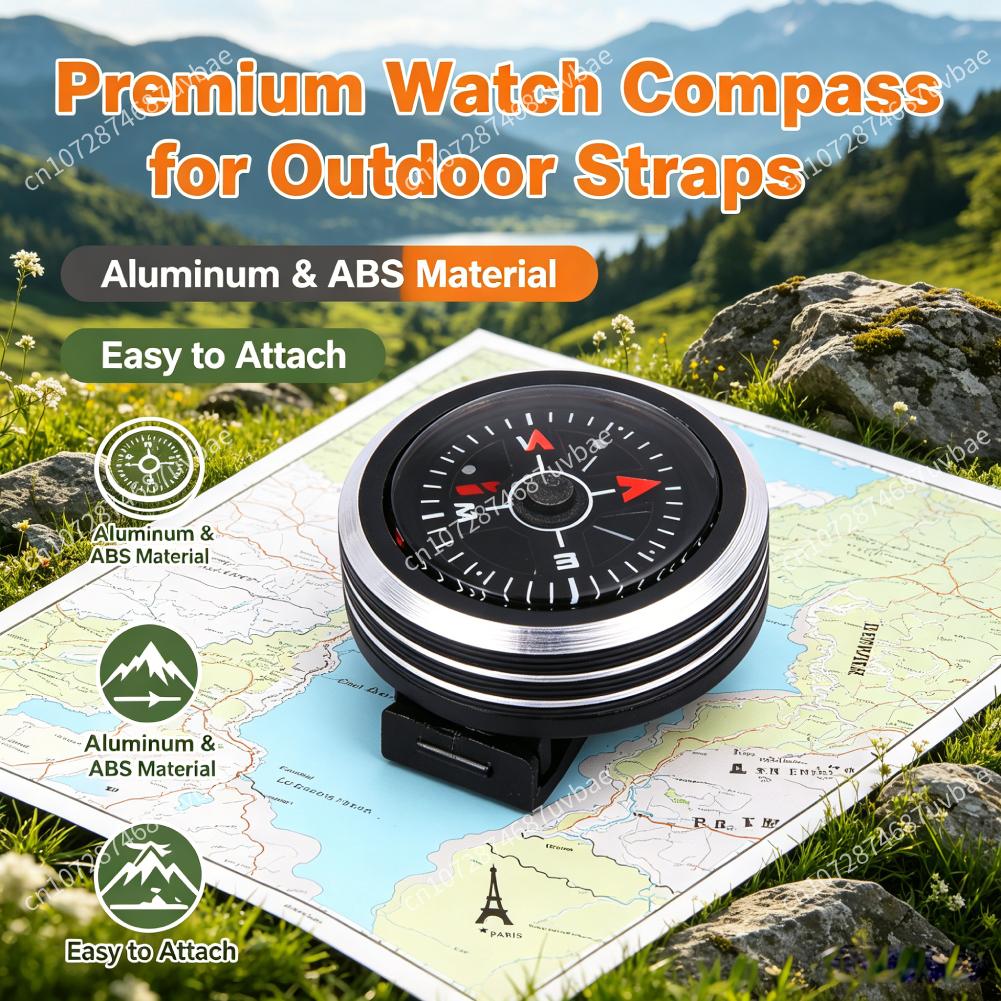 เข็มทิศสายนาฬิกาแบบถอดได้คุณภา - Outdoor Adventure Guide บทวิจารณ์และราคา