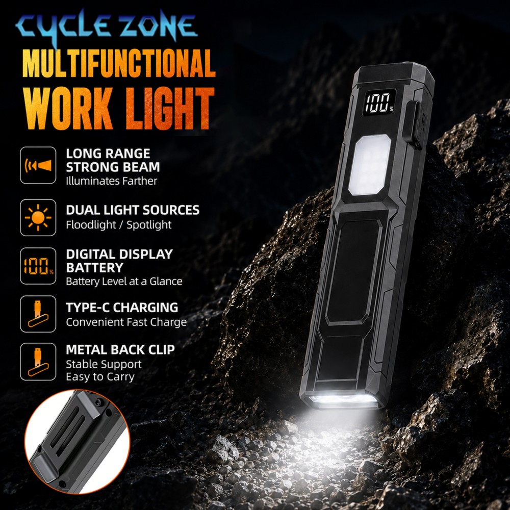 ไฟฉาย LED แบบพกพา ชาร์จผ่านพอร - Outdoor Adventure Zone บทวิจารณ์และราคา